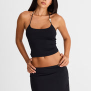 Hazel Tank Black