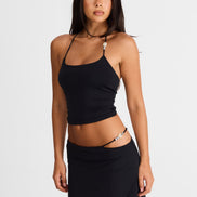 Hazel Tank Black