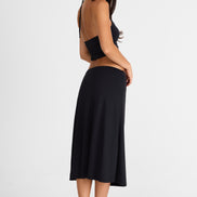 Hazel Midi Skirt Black