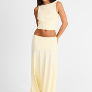 Talia Maxi Skirt Butter