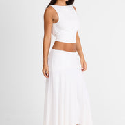 Talia Maxi Skirt White