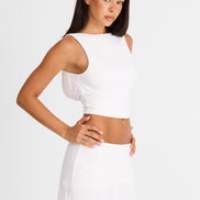Talia Top White