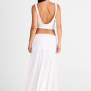 Talia Maxi Skirt White