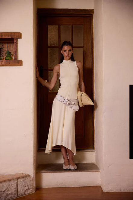 Maeve Midi Dress Butter