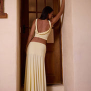 Talia Maxi Skirt Butter