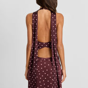 Cici Top Pink Polkadot