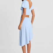 Winnie Midi Skirt Blue