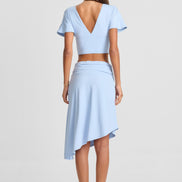 Winnie Midi Skirt Blue