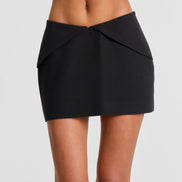 Juno Mini Skirt Black