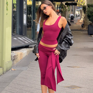 Elvira Capri Red