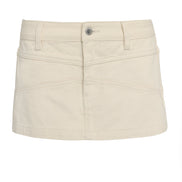 Elira Mini Skirt Cream
