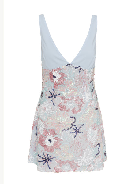 Atlas Mini Dress Blue