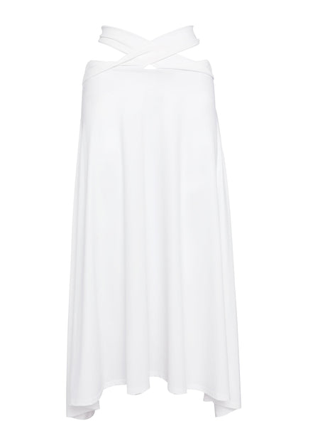 Bloom Maxi Skirt White