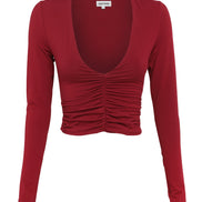 Elvira Top Red