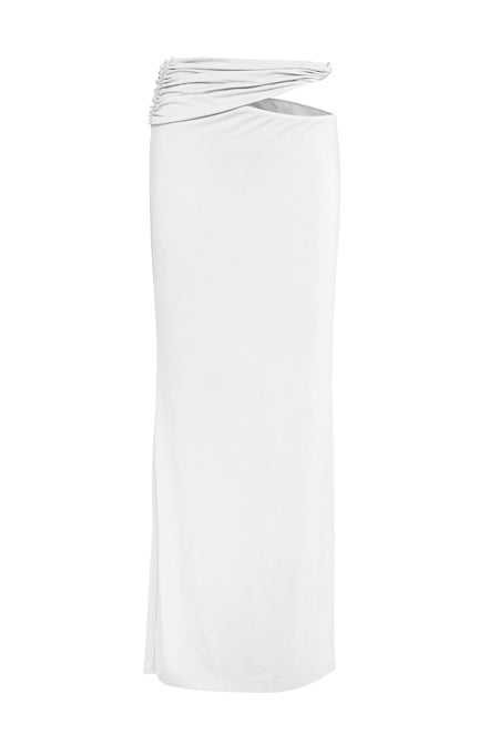 Violette Maxi Skirt White