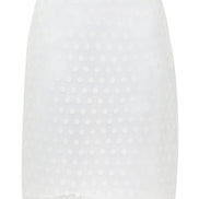 Minnie Midi Skirt White