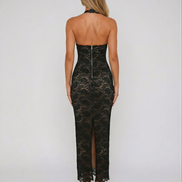 Lace Me Maxi Dress