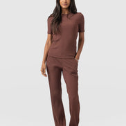 Apartment Pant - Maroon Rib