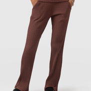 Apartment Pant - Maroon Rib