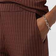 Apartment Pant - Maroon Rib