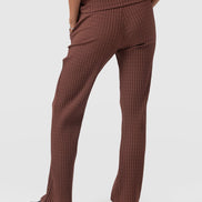 Apartment Pant - Maroon Rib