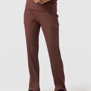 Apartment Pant - Maroon Rib