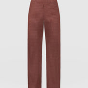 Apartment Pant - Maroon Rib