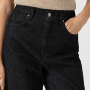 Barrel Leg Jean - Black