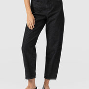 Barrel Leg Jean - Black