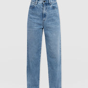Barrel Leg Jean - Light Blue