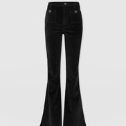 Bowie Flared Pant - Black Cord