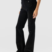 Bowie Flared Pant - Black Cord