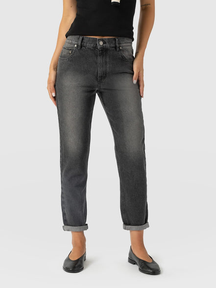 Boyfriend Jeans - Black