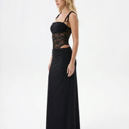 ARIA | Lace Panel Maxi