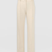 Cambridge Tailored Wide Leg Pant - Beige