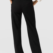 Cambridge Tailored Wide Leg Pant - Black