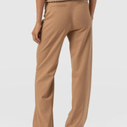 Cambridge Tailored Wide Leg Pant - Camel