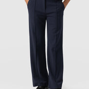 Cambridge Tailored Wide Leg Pant - Navy