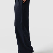 Camden Wide Leg Pant - Navy