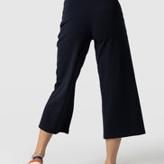 Cara Wide Leg Culotte - Navy
