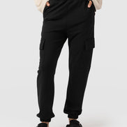 Cargo Tapered Pant - Black