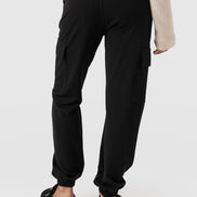 Cargo Tapered Pant - Black