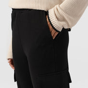 Cargo Tapered Pant - Black