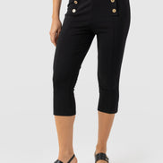 Chelsea Capri Legging - Black