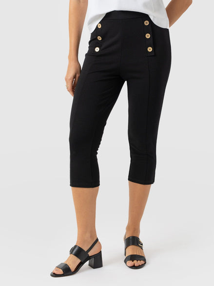 Chelsea Capri Legging - Black