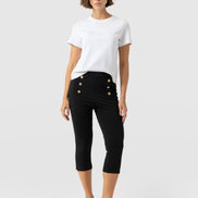 Chelsea Capri Legging - Black