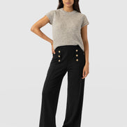 Chelsea Pant - Black Jersey
