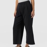 City Culotte - Black Pleats