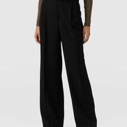 Argent Wide Leg Pant - Black