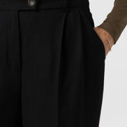 Argent Wide Leg Pant - Black